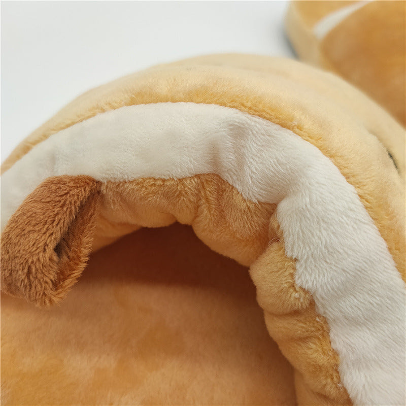 Cartoon Home Warm Non-slip Indoor Winter Slippers