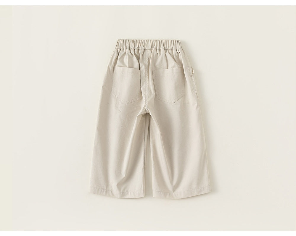 Korean Style Wide Leg Pants For Girls