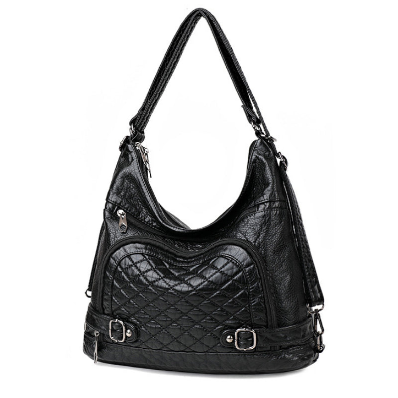 Women's Large-capacity Retro Shoulder Crossbody Backpack