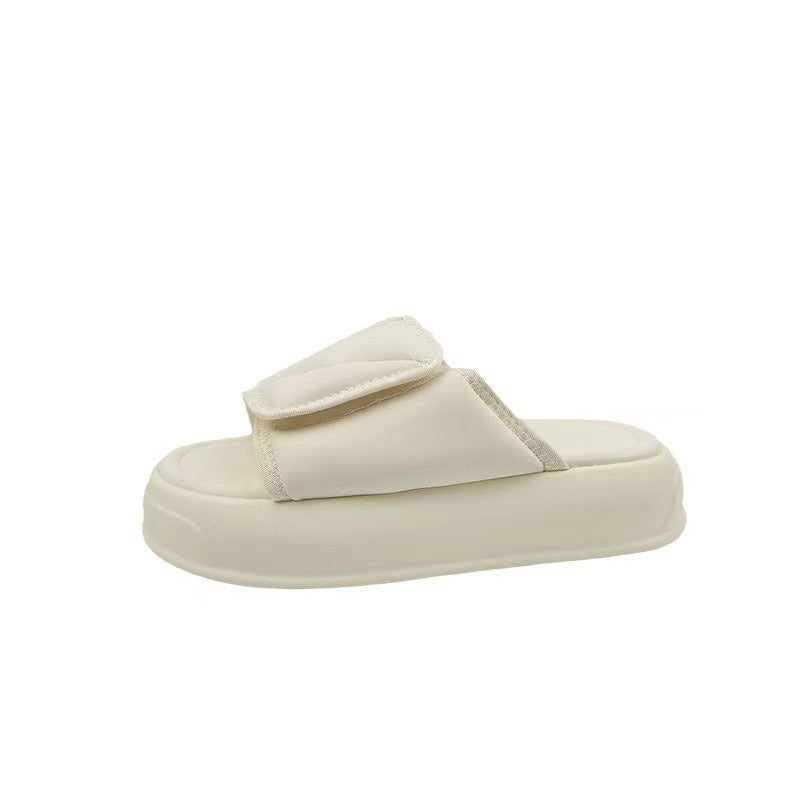 Women's Summer Outdoor Thick Bottom Velcro Slippers