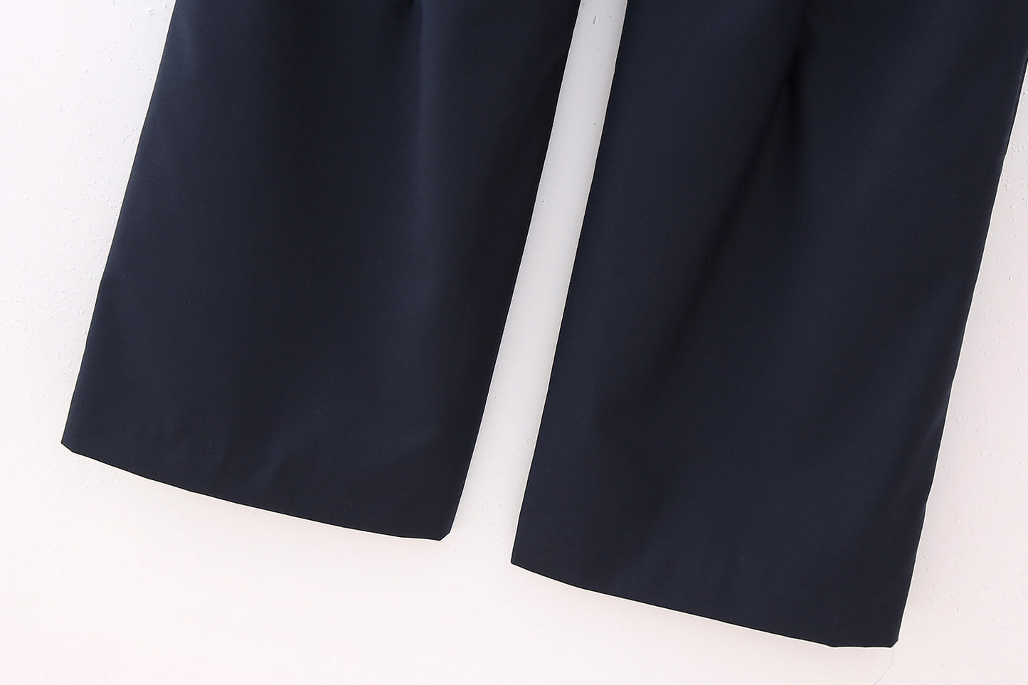 Autumn Contrast Color Waist Casual Pants