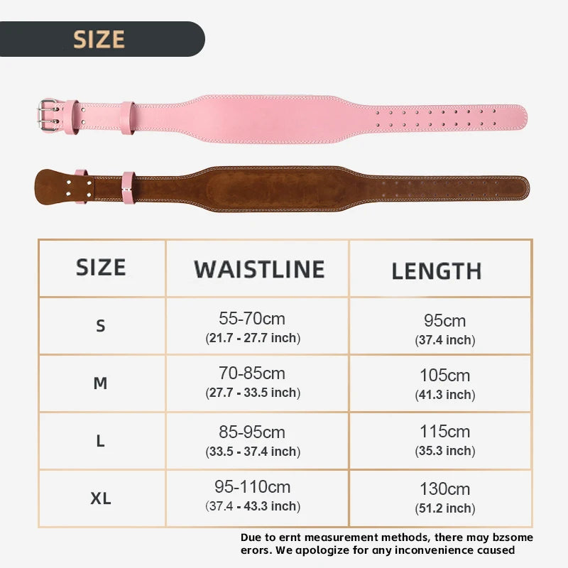 Waist Supporter Fitness Squat Hard Pull Weightlifting Belt