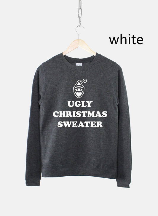 Women's Ugly Christmas Sweater Sweatshirt Bah Humbug Funny