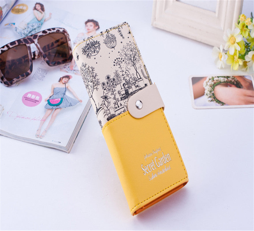 Large capacity ladies wallet