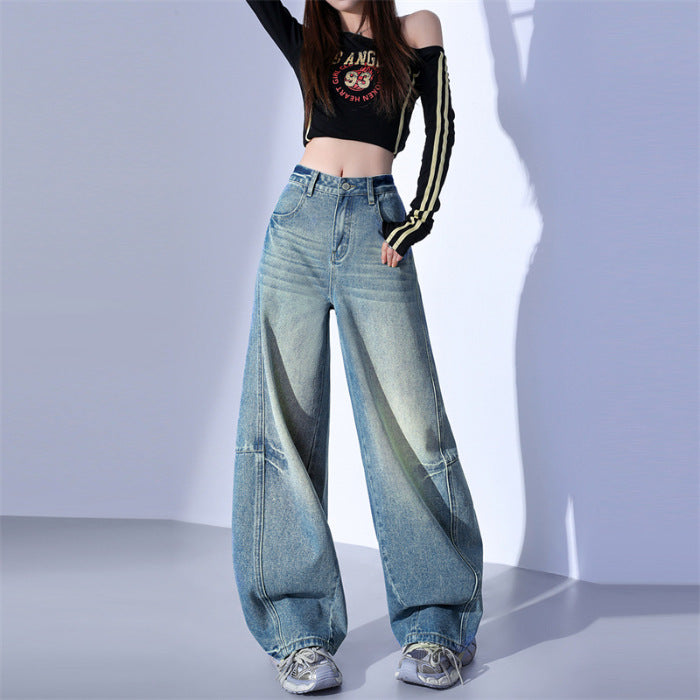 Svajreindustri Machate Alsidige Mode Vask Jeans