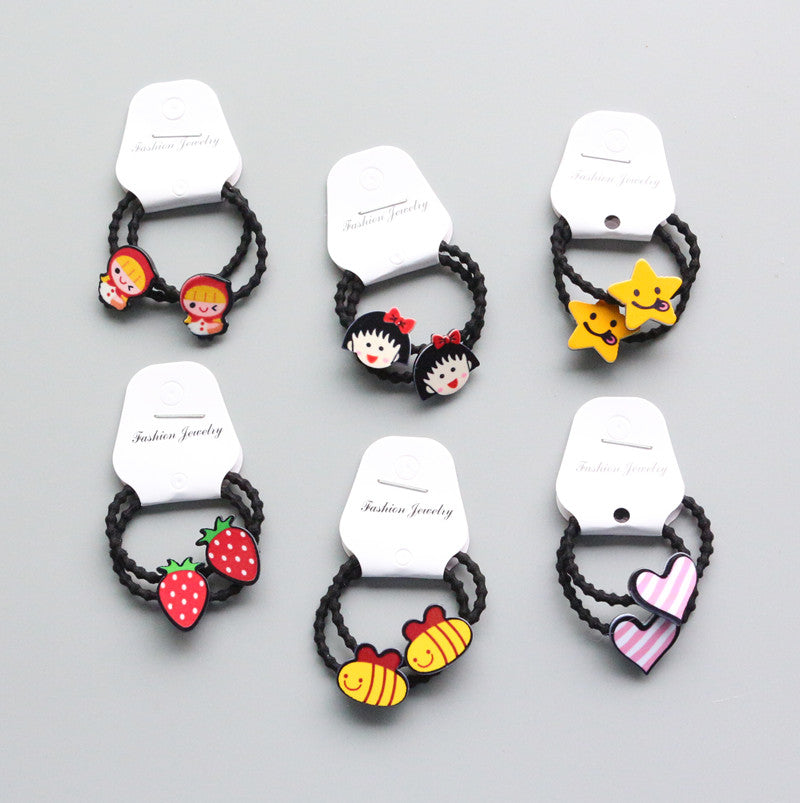 Cute cartoon resin headdress