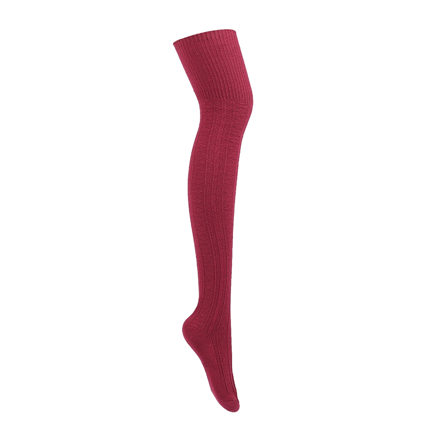 Fall Winter Japanese Long Twist Stockings Cotton Retro Student Thigh Socks