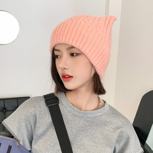 Super Cute Little Ear Knitted Wool Hat