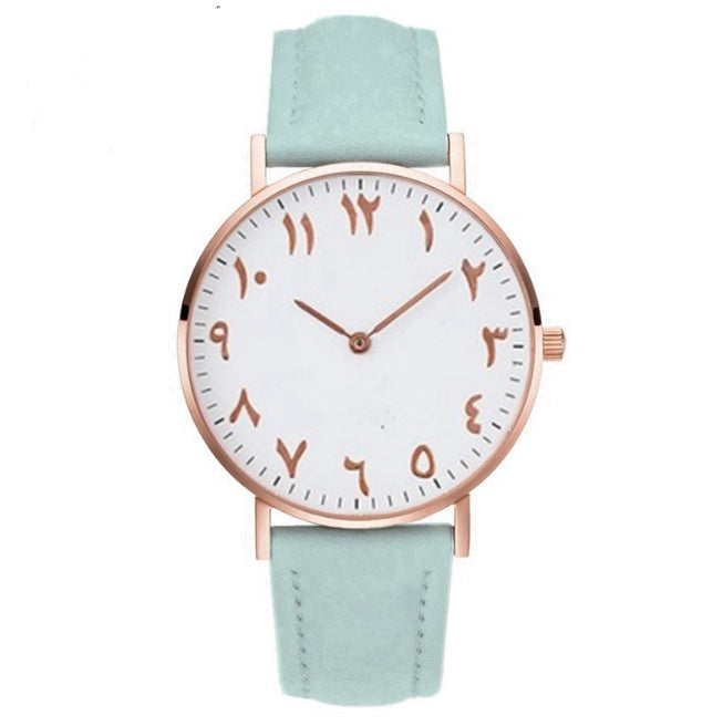 Arabian belt quartz watch ladies watch