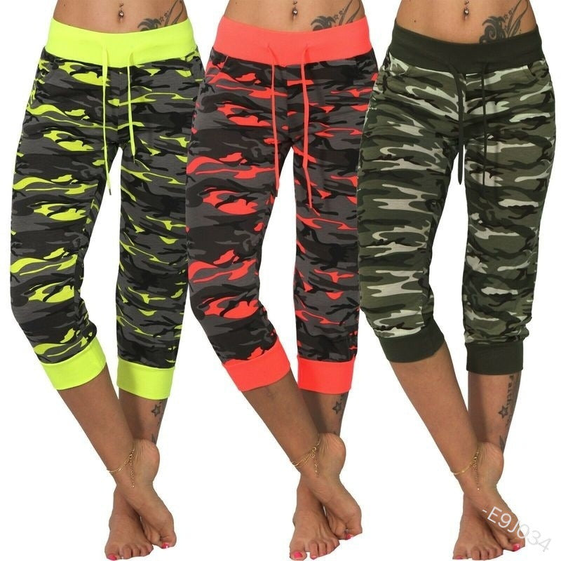 Yoga Camouflage 7 - Minute - Cut Ankle Pants