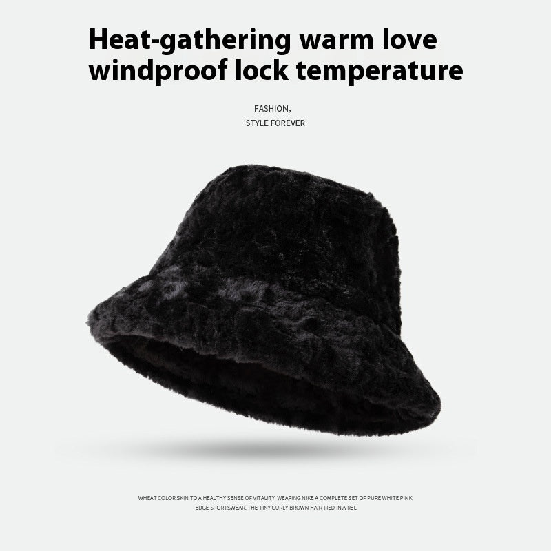 Women's Fashionable Warm All-match Face-showing Small Hat
