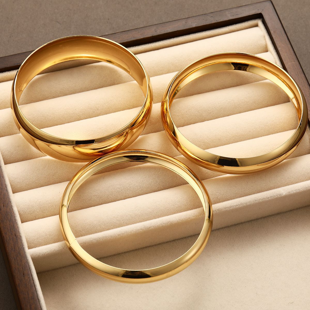 Women's Niche-style Geometric Bracelet Three-piece Set