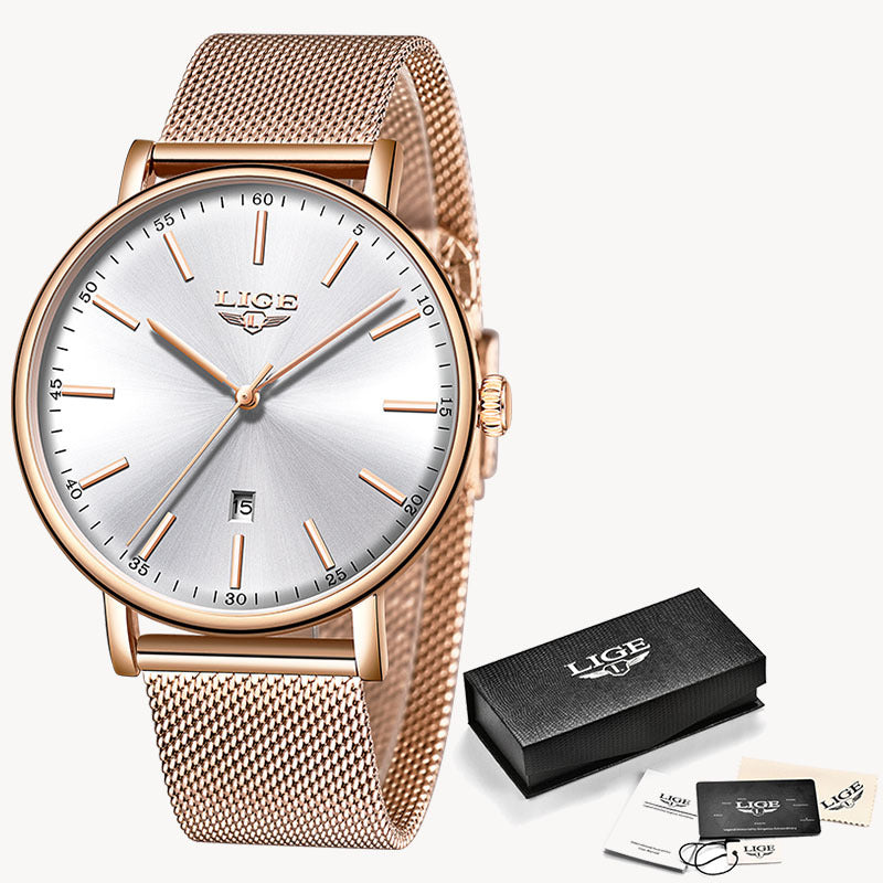 Couple universal waterproof quartz watch