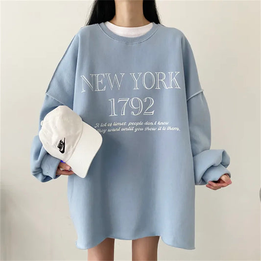 Dame Cashmere Sweater Med Rund Hals Til Efterår Og Vinter