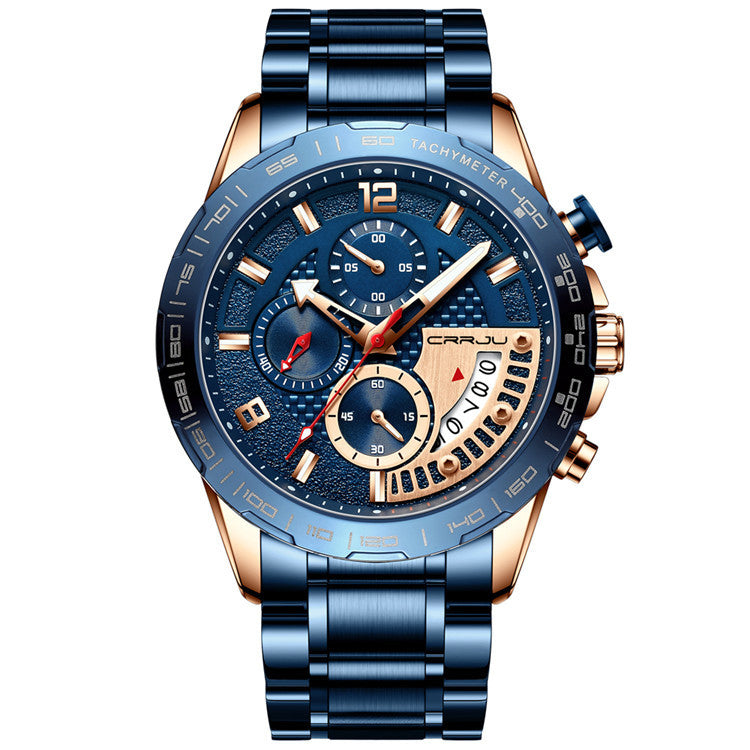 Stainless Steel Band Business Watch
