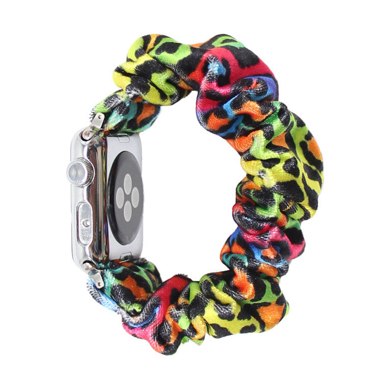 Watch Strap Large Intestine Ring Leopard Print Hair Ring Strap