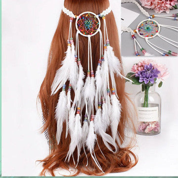 Explosive Dream Catcher Feather Hairband