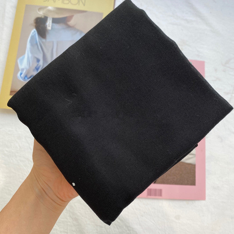 Gypsophila solid color cotton monochrome turban