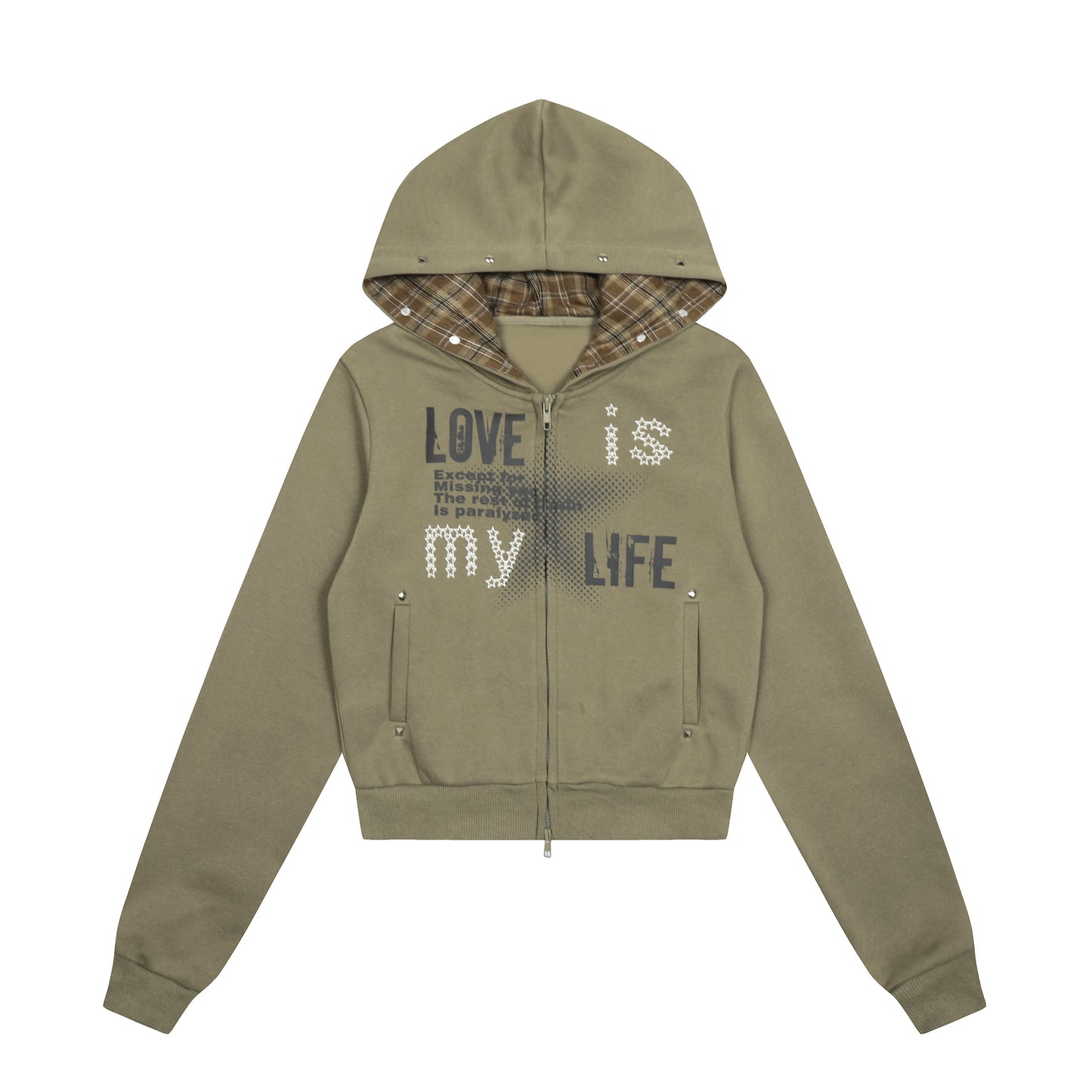 American Retro Hot Girl Personalized Patterns Hooded Sweater