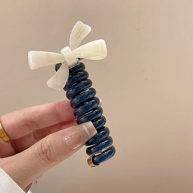 Spring And Summer Cute Bow Bubble Braid Hair Braiding Artifact Headband