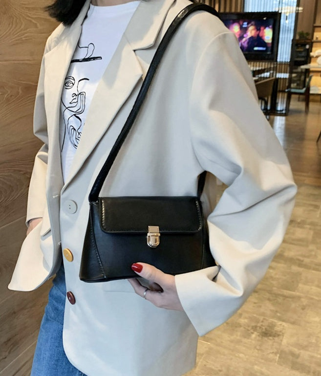 French niche retro armpit bag