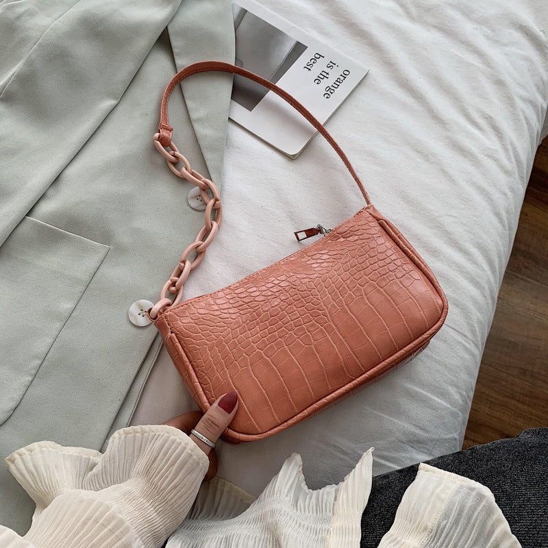 Women's fashion square shoulder bag