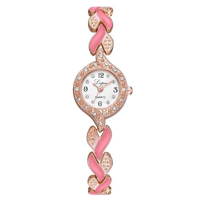 Niche diamond alloy bracelet watch ladies watch