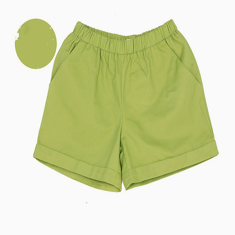 Oversized loose wide-leg home hot pants