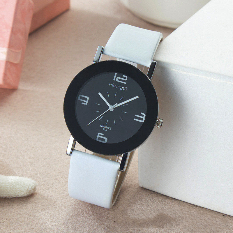 shopee Quartz Couple's Watch Simple White 175