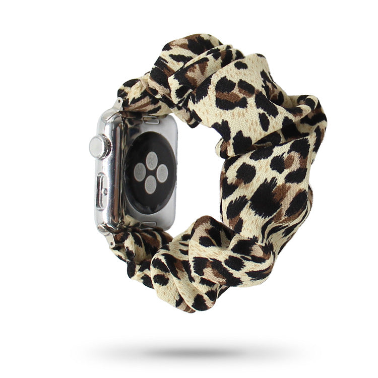 Watch Strap Large Intestine Ring Leopard Print Hair Ring Strap