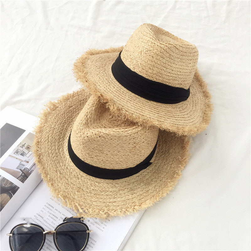 Straw Hat Female Travel Sun-proof Sunshade Wide Brim