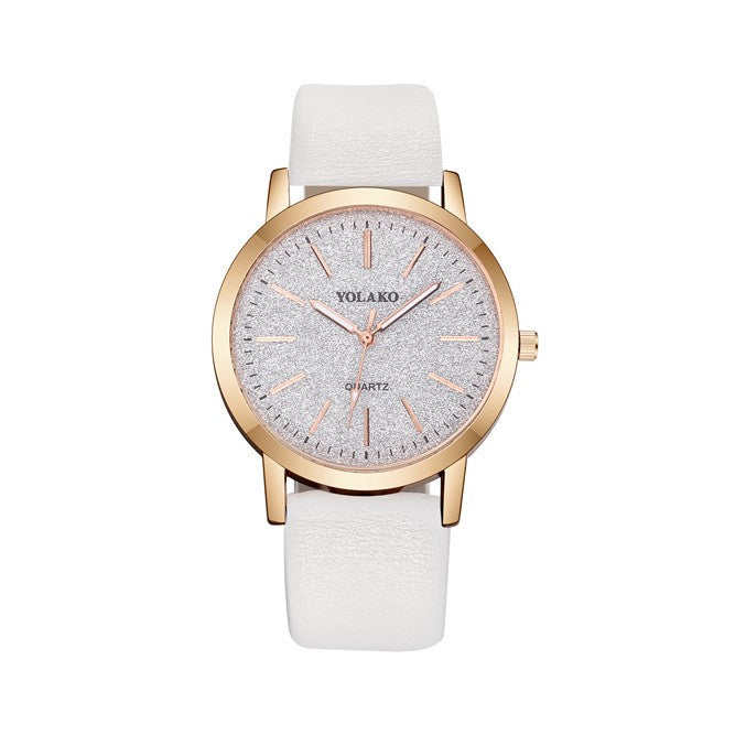 PU belt watch
