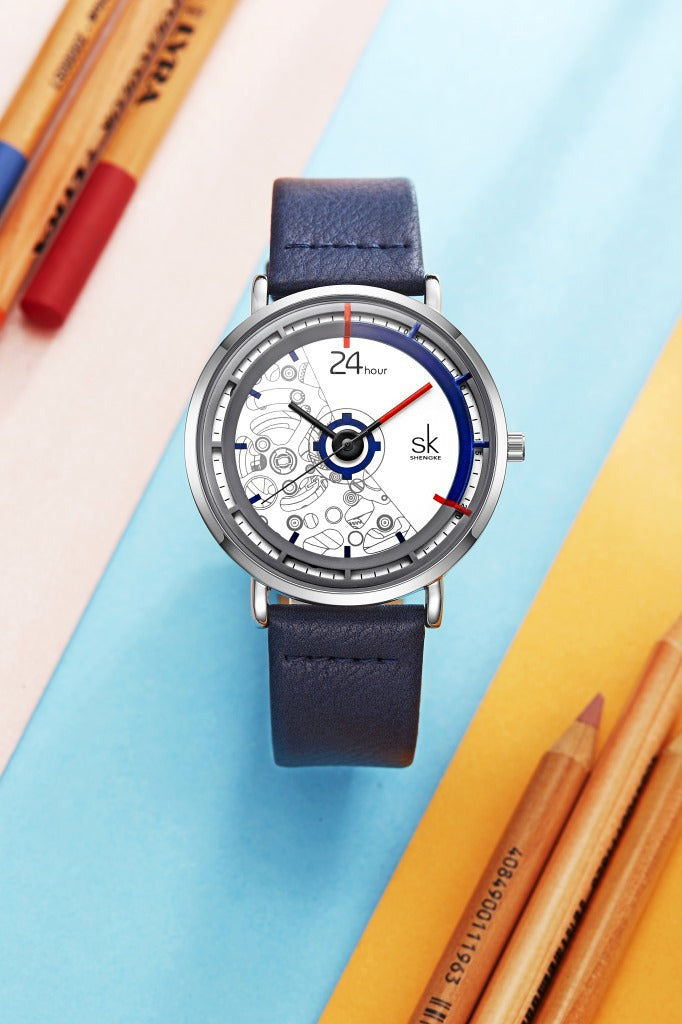 Couple table quartz watch
