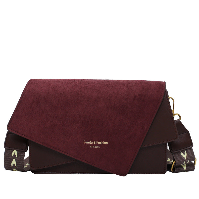 Frosted contrast color bag