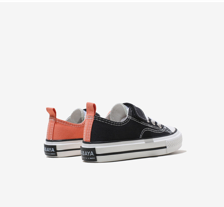 Children's Canvas Shoes, Girls' Casual Shoes, Color Matching And Breathable