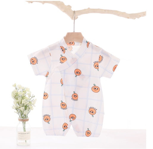 Baby Short Sleeve Onesie Summer Boys And Girls
