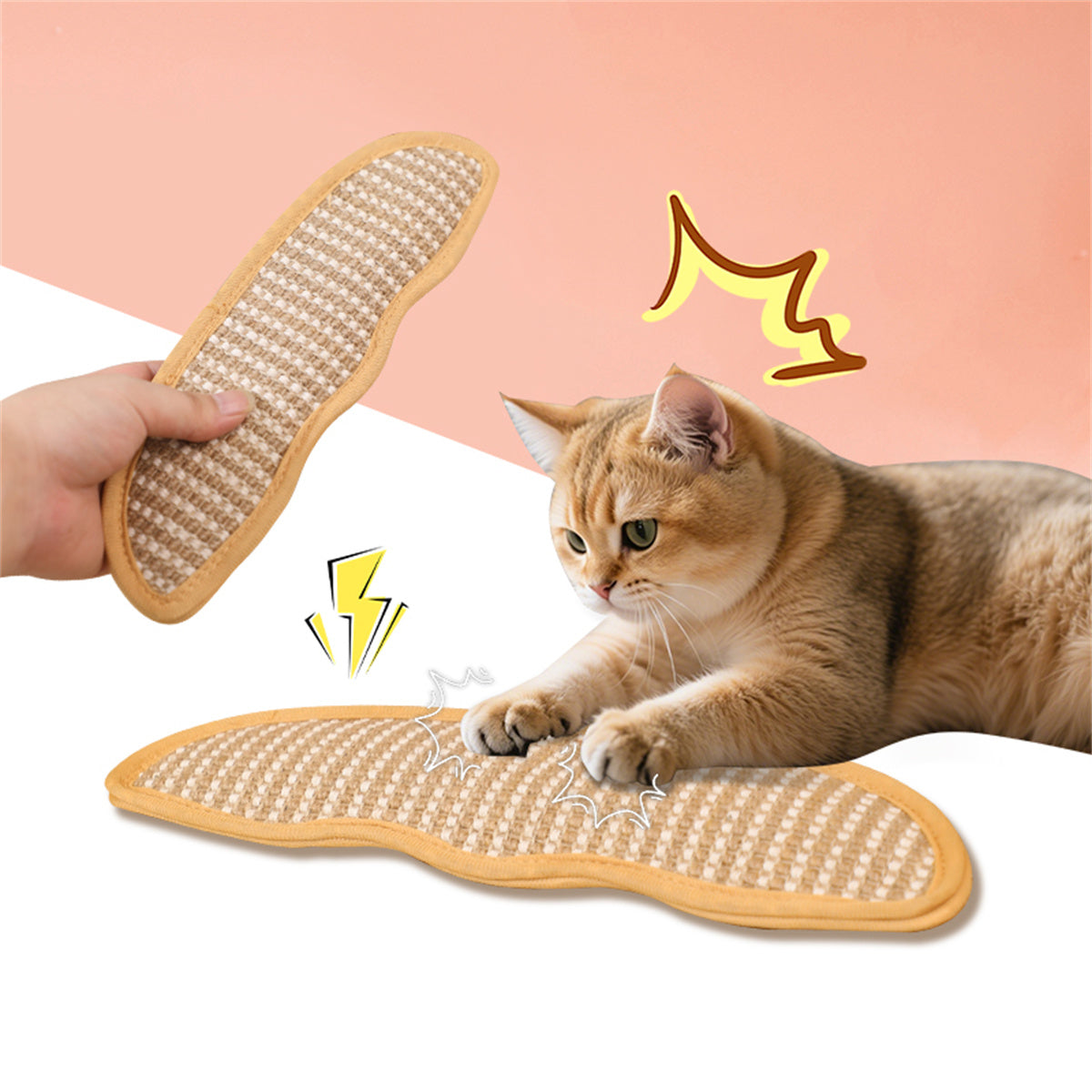 Cat Toy Catnip Pillow Self-grinding Claw Teeth Cleaning