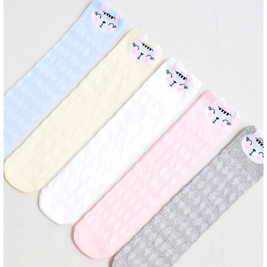 New Children's Mid-tube Anti-mosquito Socks Over The Knee Thin