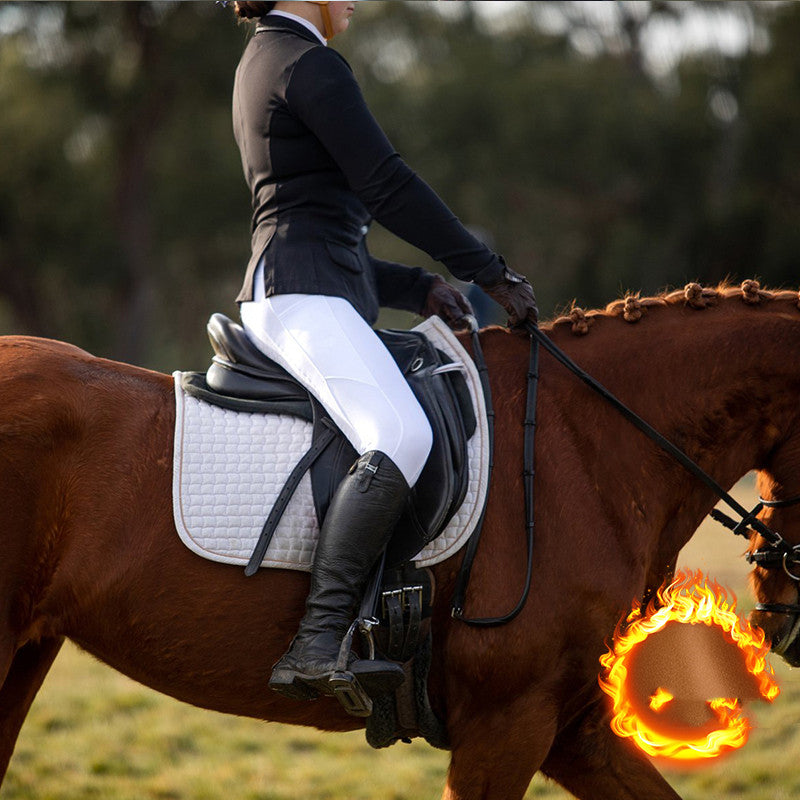 Silicone Equestrian Pants Women's High Elastic Breathable Shaping