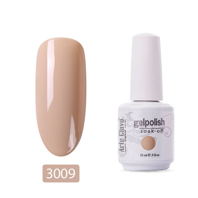 15ML Nail Gel Summer Series Colorful Soak Off UV