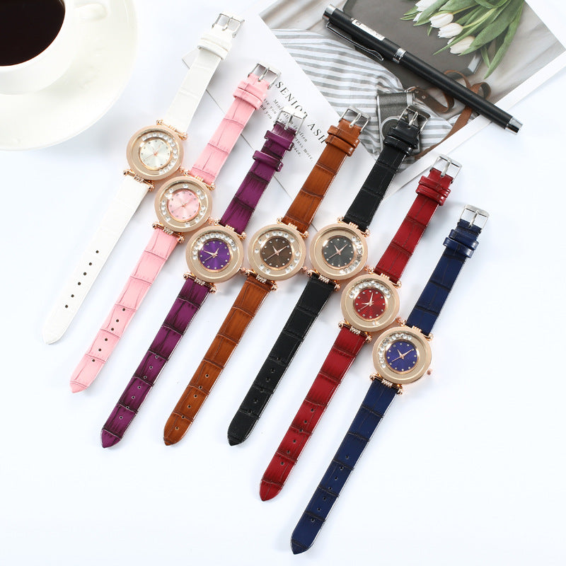 diamond belt watch