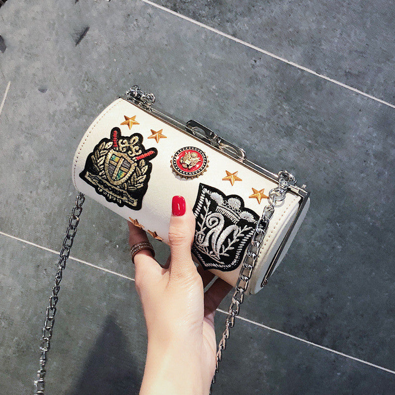 Crossbody Mini Cylinder Pouch