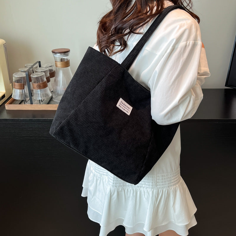 Korean-style Fashionable Crossbody Tote Bag For Class And Commutingversatile And Easy To Style