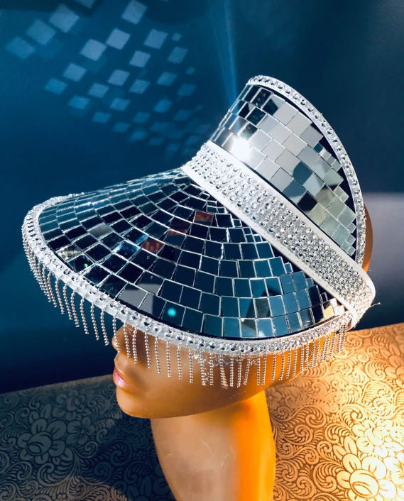 Discosolhat Diskokugle Festivalvisir Dekoration