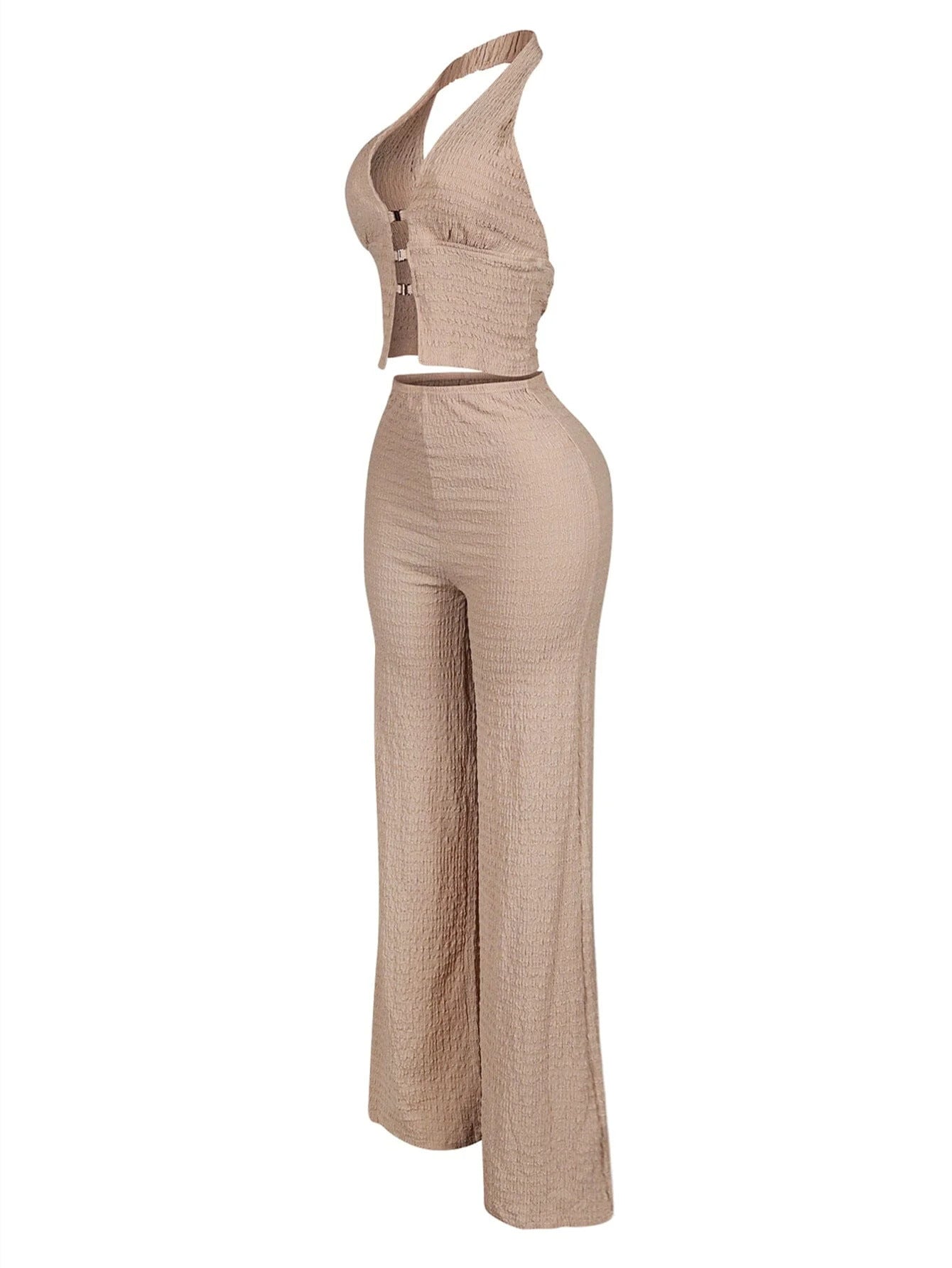 V-neck Tube Top Sexy Fashion Set