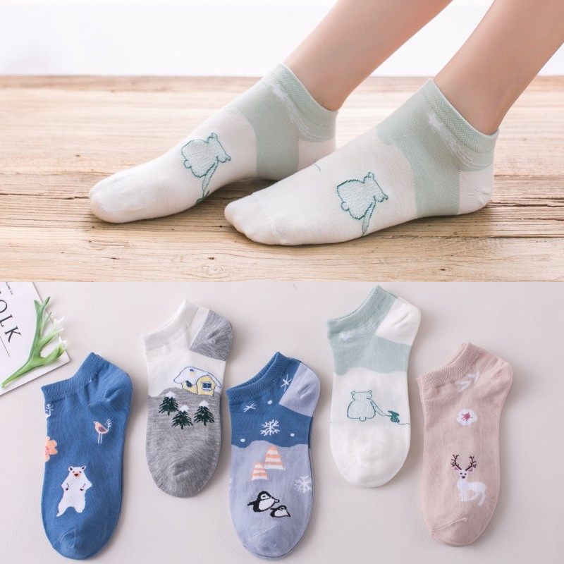 Japanese cute cartoon bear stockings