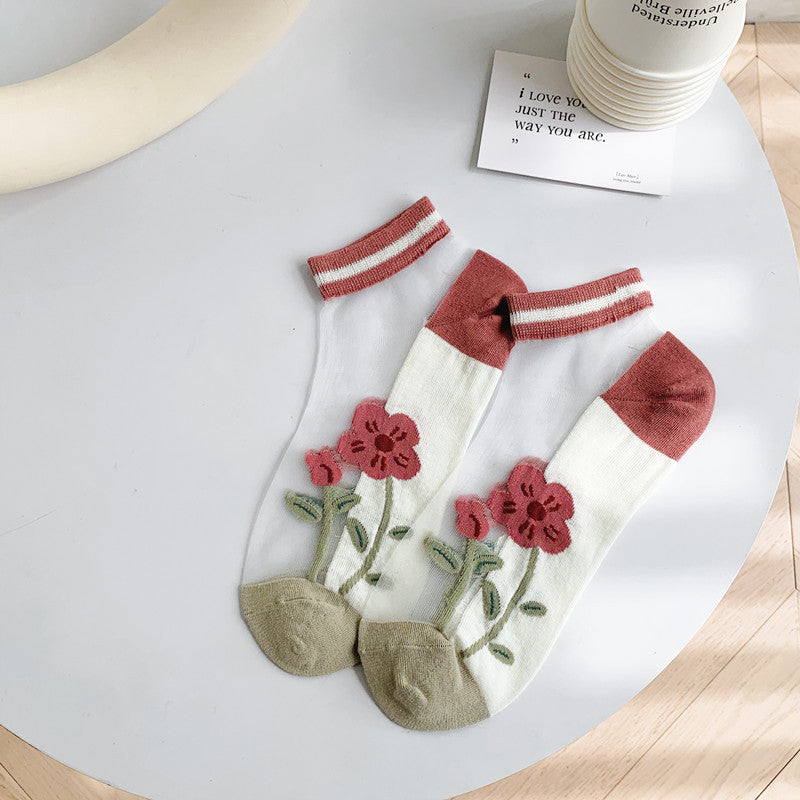 Thin And Cool Vintage Socks In Early Summer