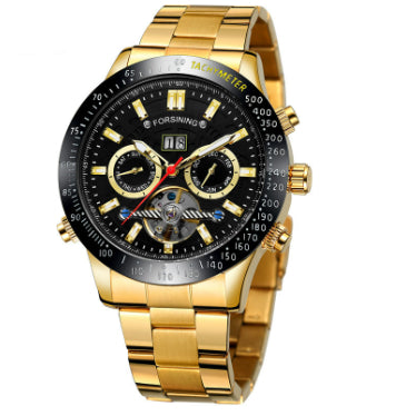 Multifunctional tourbillon automatic mechanical watch