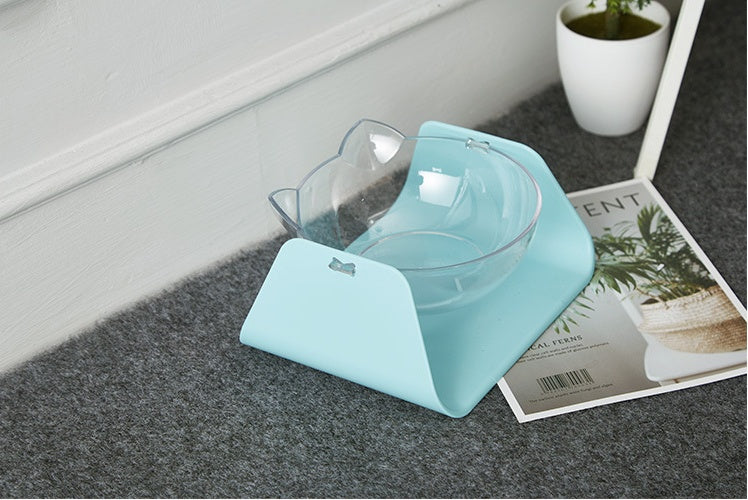 Protective cervical cat bowl