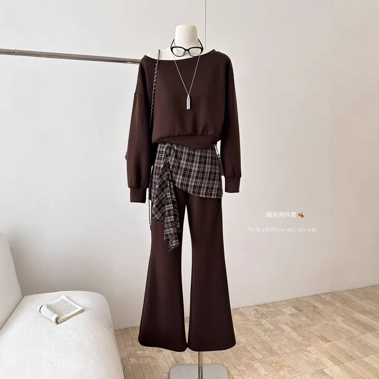 New Fall Korean-style Outfit For Womencomplete Look